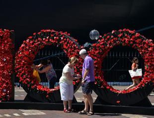 Poppies to commemorate WWI Gallipoli campaign