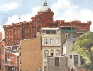 Greek artist’s Istanbul paintings at Sismanoglio Megaro