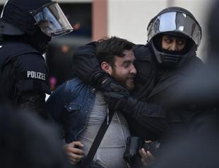 Protesters, police clash near new European bank HQ in Frankfurt