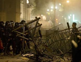 Molotov cocktails, clashes as Mexico City braces for massacre protests