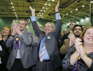 Britains anti-EU party take second seat in blow for Cameron