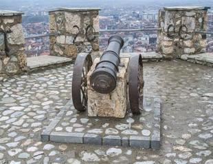 Ottoman castle in Kosovo collapses