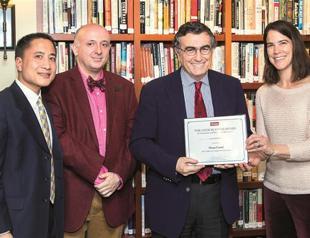 Prominent Turkish journalist receives Harvard journalism award