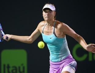 Sharapova stunned in Miami opening match