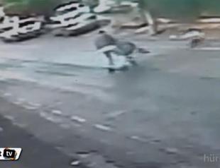 VIDEO: Man catches stroller, saves baby’s life