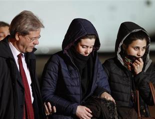 Two Italian women abducted in Syria arrive in Rome