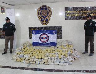 Police seize 600 kilograms of heroin in eastern Turkey