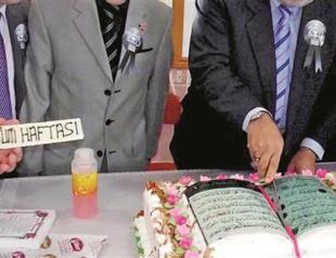 Quran-shaped cake under investigation in northern Turkey