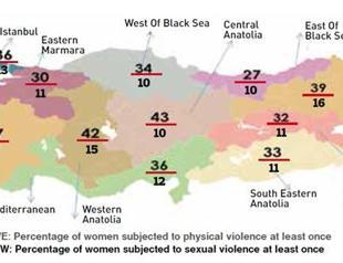 Women face violence all over Turkey