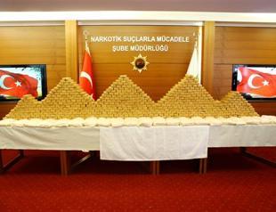 Police seize 358 kilograms of heroin in Istanbul