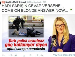 ‘Come on blonde,’ Ankara Mayor challenges US spokesperson