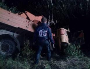 Man drives into military zone with crane, dies after crane topples in western Turkey