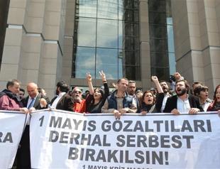 VIDEO: Police intervene in May Day lawyers’ protest in Istanbul courthouse