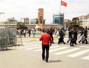 Shut-down Taksim at center of political row on May Day