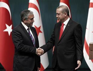 Erdoğan, Turkish Cypriot leader urge Greek Cypriots sincere effort for peace