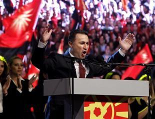 Tens of thousands rally for Macedonia PM as opposition digs in