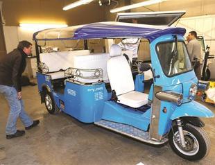 Tuk-tuk taxi maker aims to make inroads in US
