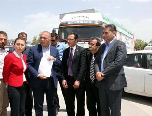Main opposition CHP’s election truck towed away in Erzurum