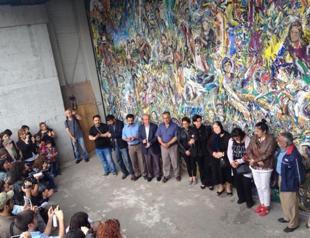 Turkish mural unveiled to mark anniversary of Gezi protests
