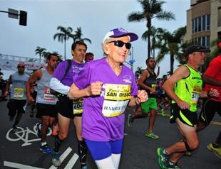 US grandma, 92, sets record for oldest woman marathoner