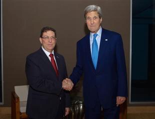 Kerry, Cuban minister see progress in historic talks