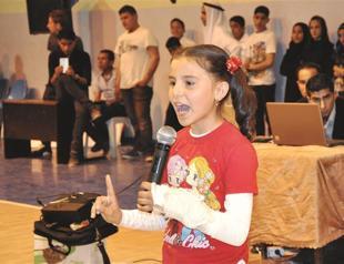 Syrian refugee children stage play in Turkey