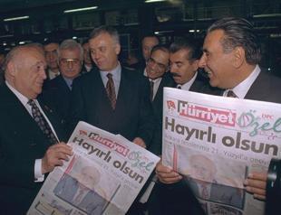 Doğan Holding president praises Demirel’s stance on press freedom