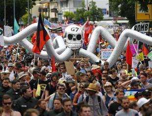 Thousands protest in Bavaria ahead of G7 summit