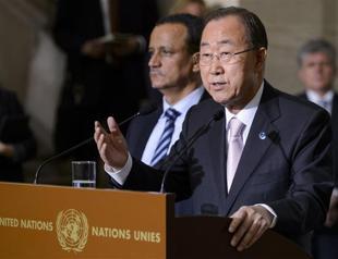 UN’s Ban urges two-week Yemen truce