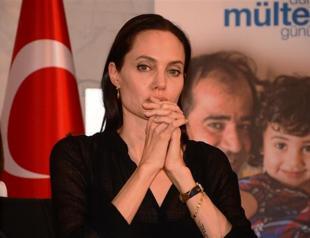Jolie decries explosion of suffering after visiting refugees in Turkey