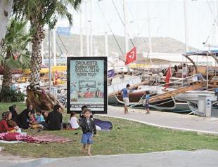 Syrians live outdoors in Turkey’s resort town of Bodrum