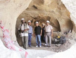 UNESCO representative visits underground city in Nevşehir