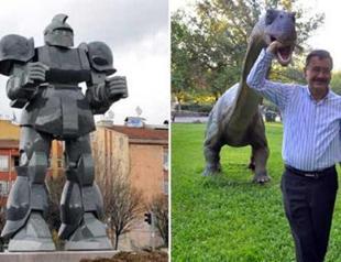 Dinosaur statue to replace ‘Transformers’ robot in Ankara