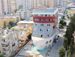 Mystery of ship-shaped building in Turkeys south solved