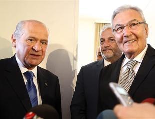 CHP’s candidate Baykal tours party leaders before speaker election