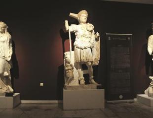 Ancient city of Perge rich in sculptures