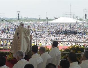 In Ecuador, Pope Francis appeals for more inclusive Church
