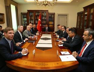 US congressional delegation holds talks with Turkish PM, FM