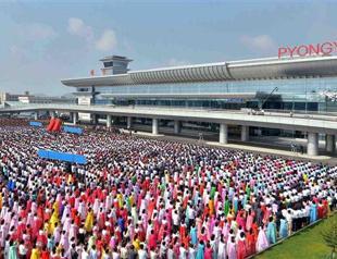 N. Korea opens new showcase airport terminal