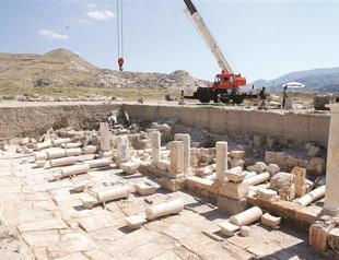 Ancient granaries found in Denizli