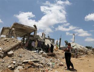 Little hope in Gaza ruins a year after devastating war