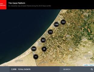 New tool maps Israel attacks in Gaza war