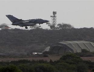 Missiles fall off British warplane in Cyprus
