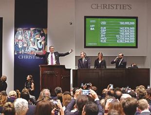 Picasso painting sets art auction record
