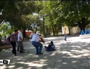 VIDEO: Moment Turkish man kills wounded foe near Ottoman shrine