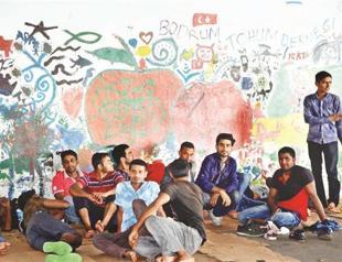 Bodrum streets now hosting Pakistani refugees