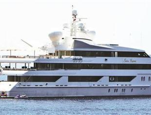 Indian Formula 1 team boss anchors luxury yacht off Bodrum