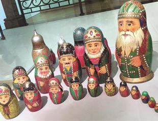 Changing face of Russia’s emblematic matryoshka dolls
