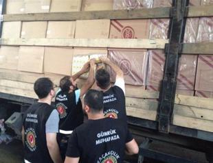 Turkey seizes 3.5 million packets of cigarettes smuggled from Georgia
