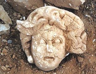 Head of Medusa found in Antalya